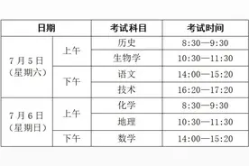 7月学考安排定了！4月8日开始报名图片