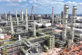 全球单厂规模最大煤制烯烃项目核心设备一次性试车成功图片