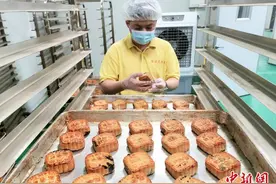 广东台山柴火豆沙月饼：江门中秋的“非遗”味道图片