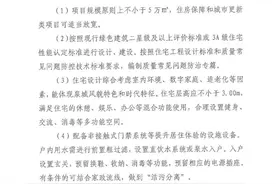 明确8项基础条件，济南市高品质住宅试点项目开始申报图片