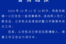 江西彭泽县发生一起刑事案件致两人死亡，警方：已锁定犯罪嫌疑人图片