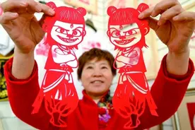 巧手剪“哪吒”图片