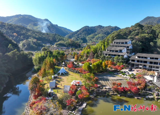 颜值巅峰！福州这个宝藏村落，正上演年度色彩盛宴！