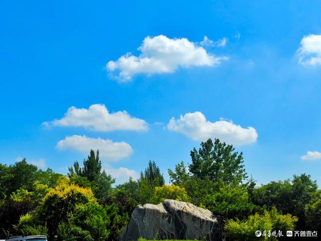 “沂蒙蓝”重现，美景刷爆朋友圈