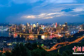 山城重庆夜景迷人图片