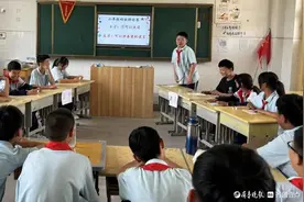舌战辩“谎言”，东昌府区梁水镇镇中心小学辩论赛“反正”都精彩图片