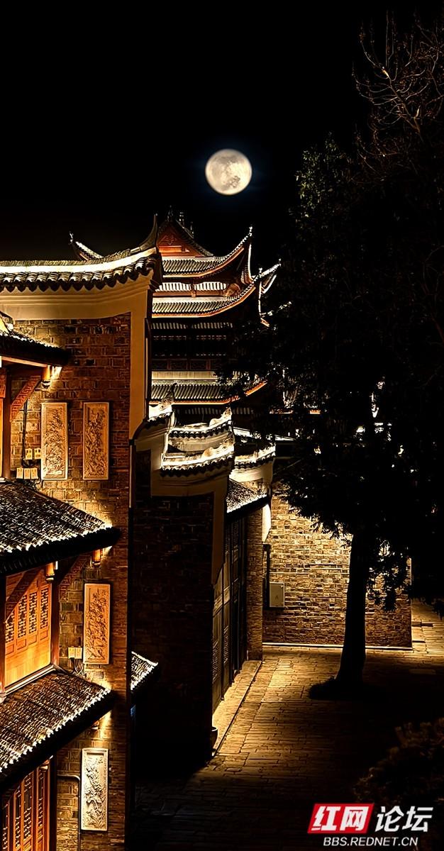 夜游益阳明清古巷，在明月与灯火中邂逅旧时光