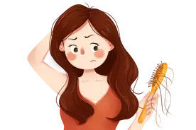 秋天是树叶掉落的季节，为何我的头发也在加速掉落？图片