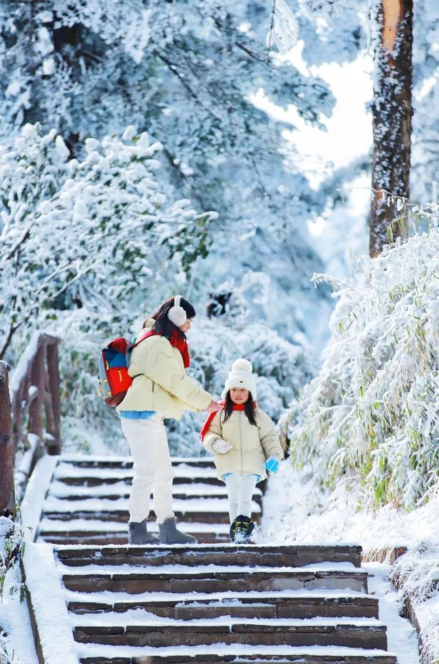 寒假遛娃必冲！瓦屋山冰雪仙境已上线，小神兽耍雪自由get！