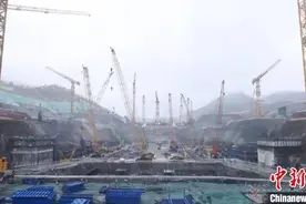 西部陆海新通道骨干工程——平陆运河全面复工复产图片