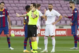 官方：穆努埃拉执法西超杯决赛，国家德比曾给拉莫斯争议点球图片