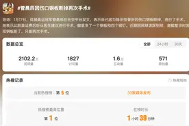 冲上热搜！体操奥运冠军伤口钢板断掉，再次手术图片