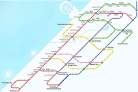 基建先行！迪拜刚投55亿美元建地铁蓝线项目，金线项目又启动图片