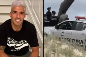 乌拉圭球星苏亚雷斯救下企图自杀的男子图片