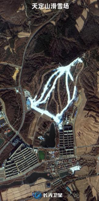 “吉林一号”卫星新闻｜60万米高空俯瞰吉林八大滑雪胜地 开启冬日狂欢模式