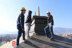 长镜头｜九层神庙修复中的“河北力量”图片