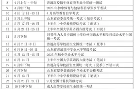 2025年教育考试安排，请收好这份时间表！图片