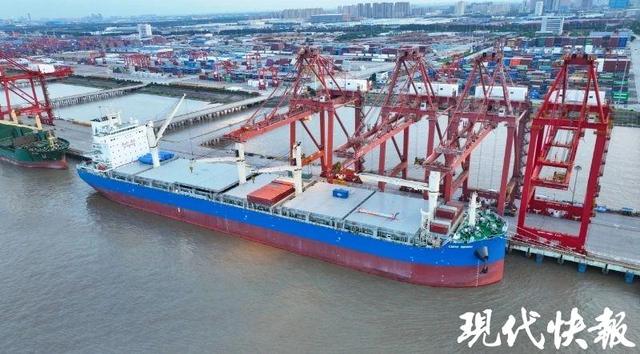 中国氢能船舶装备首次“出海”