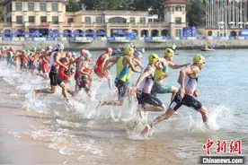 2024年威海铁人三项世界锦标赛举办图片