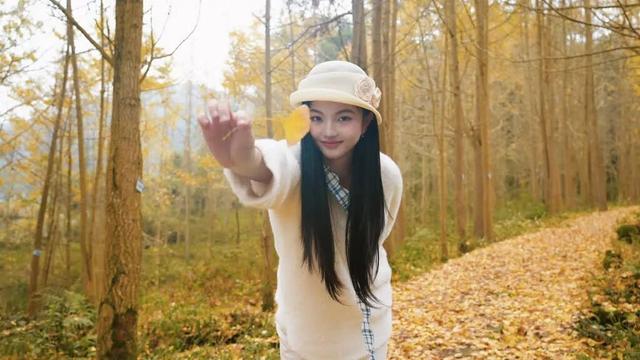 乐山藏着一处 “黄金秘境”？这里的银杏雨，让游客拍到不愿走！
