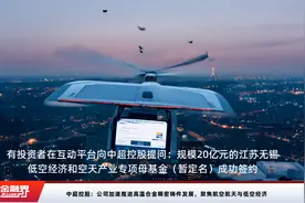 中超控股：公司加速推进高温合金精密铸件发展，聚焦航空航天与低空经济视频封面
