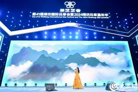 黄英接受大众网专访，称赞潍坊风筝种类丰富多彩图片