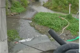 宝鸡渭河支流小韦河水质恶化，遭扶风县半年直排95万吨污水图片
