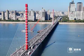 杭州钱江三桥栈桥正式施工图片