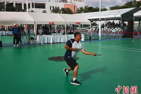 五次参赛的陀螺非遗传承人：要传承发展好民族体育瑰宝图片