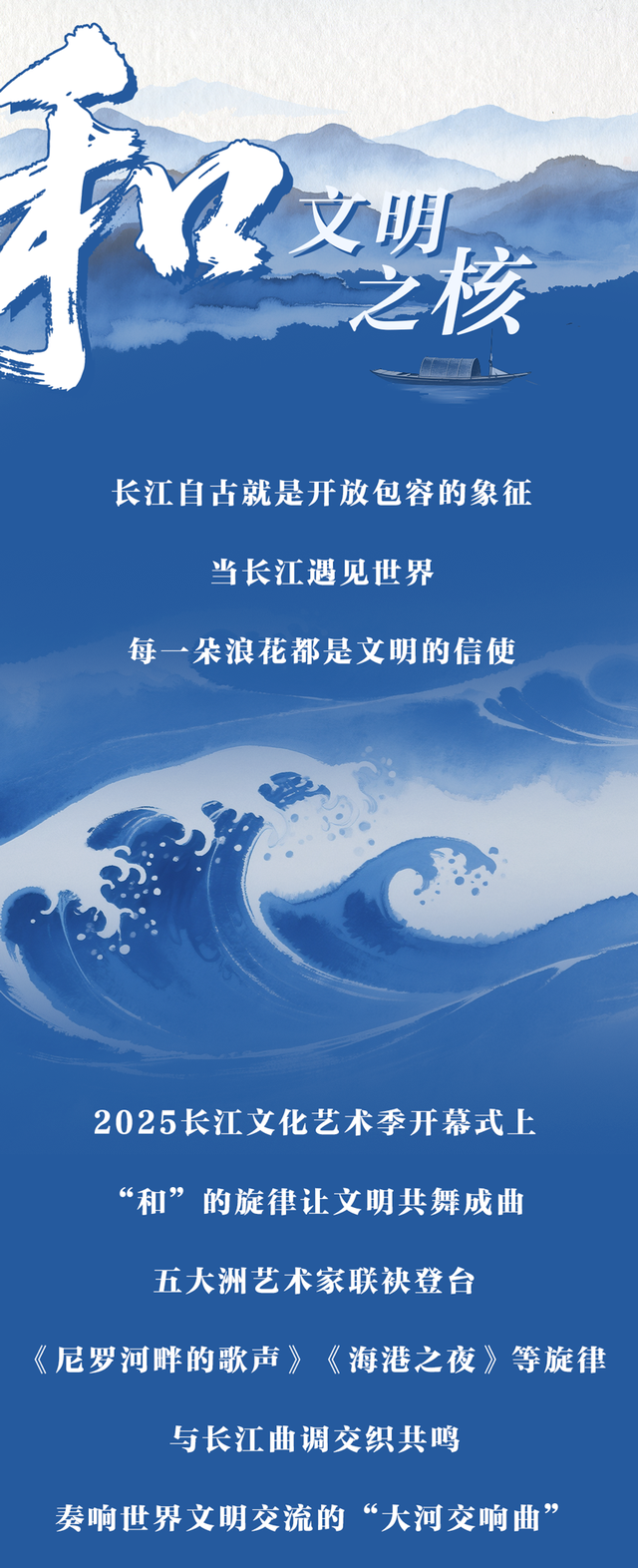 河·和·合，潮涌长江