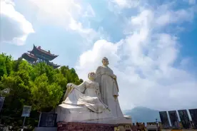 清明访绵山图片