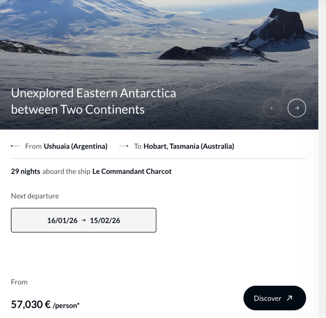 南极游逐年火爆：最新一航季超12万名游客抵达，价格从5万到123万不等；有一定财力、体力、时间的“银发族”成中国游客的主力