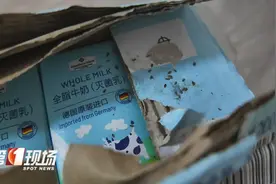 被曝牛奶盒有不少虫卵！山姆一门店回应图片