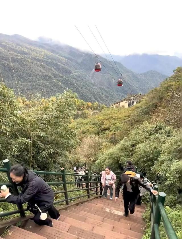 快来瓦屋山徒步！真的很过瘾！