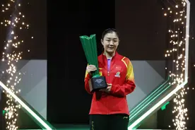 WTT沙特大满贯：陈梦女单夺冠图片