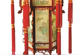 北京宫灯与古建筑的 异曲同工之妙图片