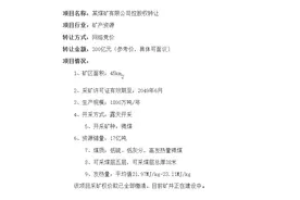 总价846.3亿，谁在卖煤矿？图片