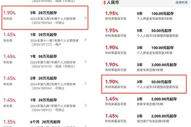 “揽储利器”优势不再？部分银行大额存单利率降至“1字头”图片