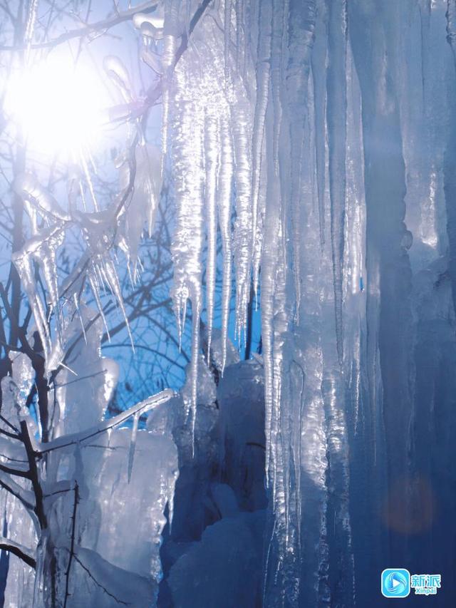 来沂山赏冰瀑，解锁冬日限定浪漫