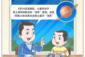 （图表·漫画）土星环“消失”奇观图片