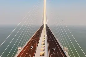 粤港澳大湾区又添大通道 黄茅海跨海通道通车图片