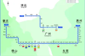四线贯通的广东城际，为何被称为湾区“大号地铁”？丨珠三角观察图片
