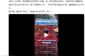荔枝价格暴跌 “妃子笑”大量上市跌破10元一斤图片