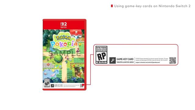 任天堂发布官方视频详解Switch2“游戏钥匙卡”