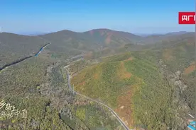 乡路上，感受脉动中国｜玉带舞动连山水 路通惠民百业兴图片