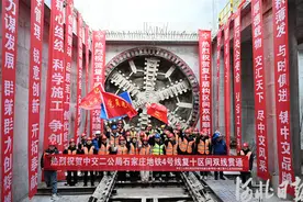 石家庄地铁4号线最新进展来了图片