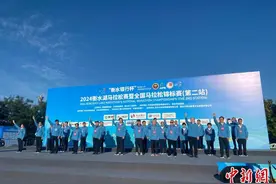 2024衡水湖马拉松赛暨全国马拉松锦标赛（第二站）鸣枪开赛图片