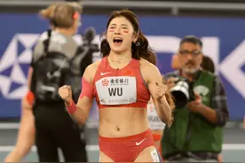 8.01秒!吴艳妮打破女子60米栏全国纪录图片