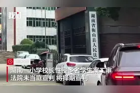 湖南一小学校长性侵学生案二审将择期宣判，一审被判死刑图片