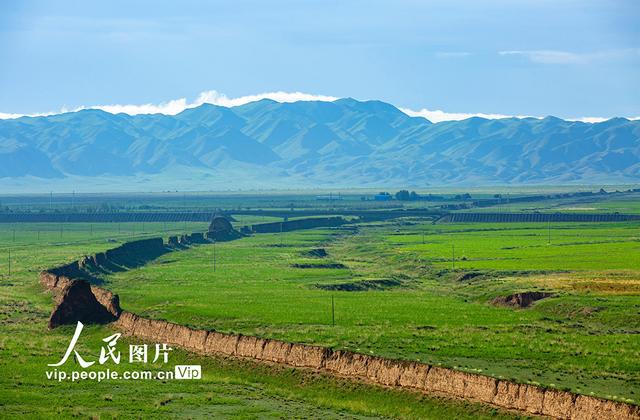 甘肃山丹：汉明长城景美如画